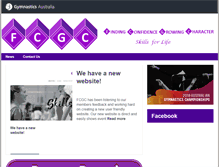 Tablet Screenshot of footscraycity.gymnastics.org.au