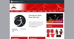 Desktop Screenshot of oatley.gymnastics.org.au